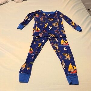 Little Sleepies Where the Wild Things Are Long Sleeve PJs